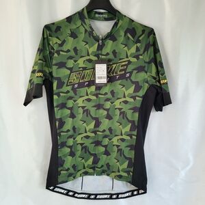 Men's Green Cycling Shirt